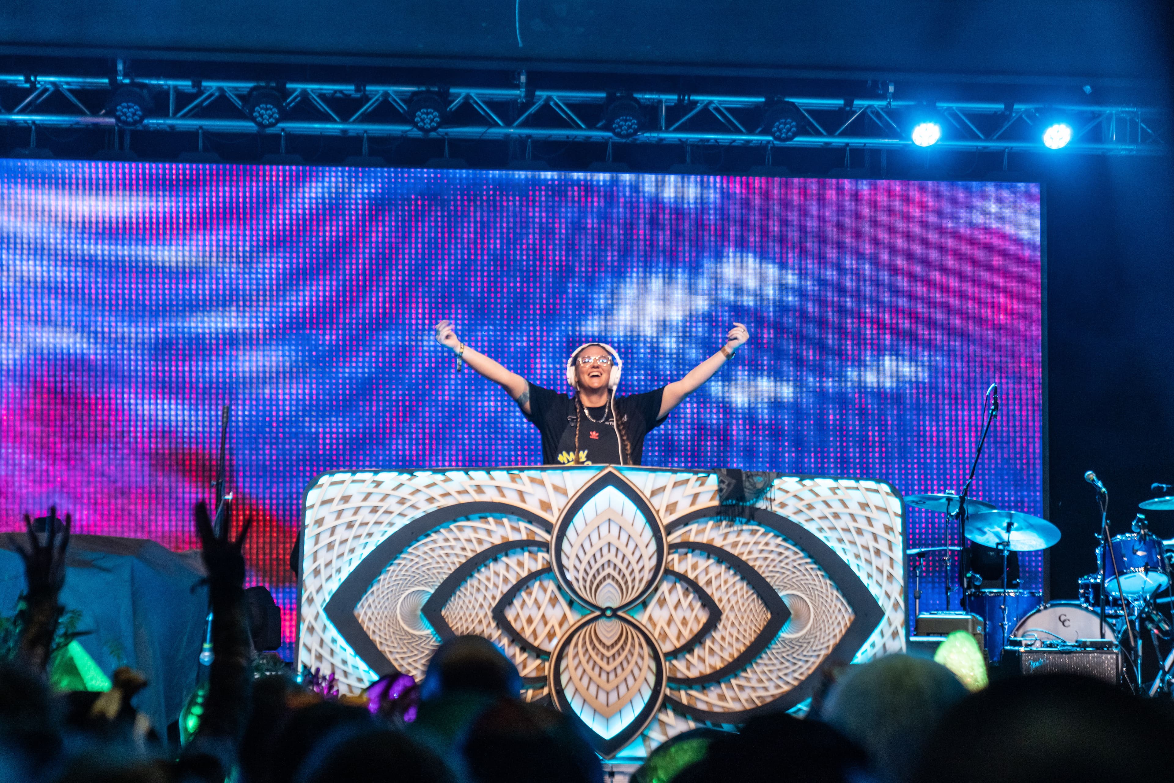 Cosmosis facade — detail