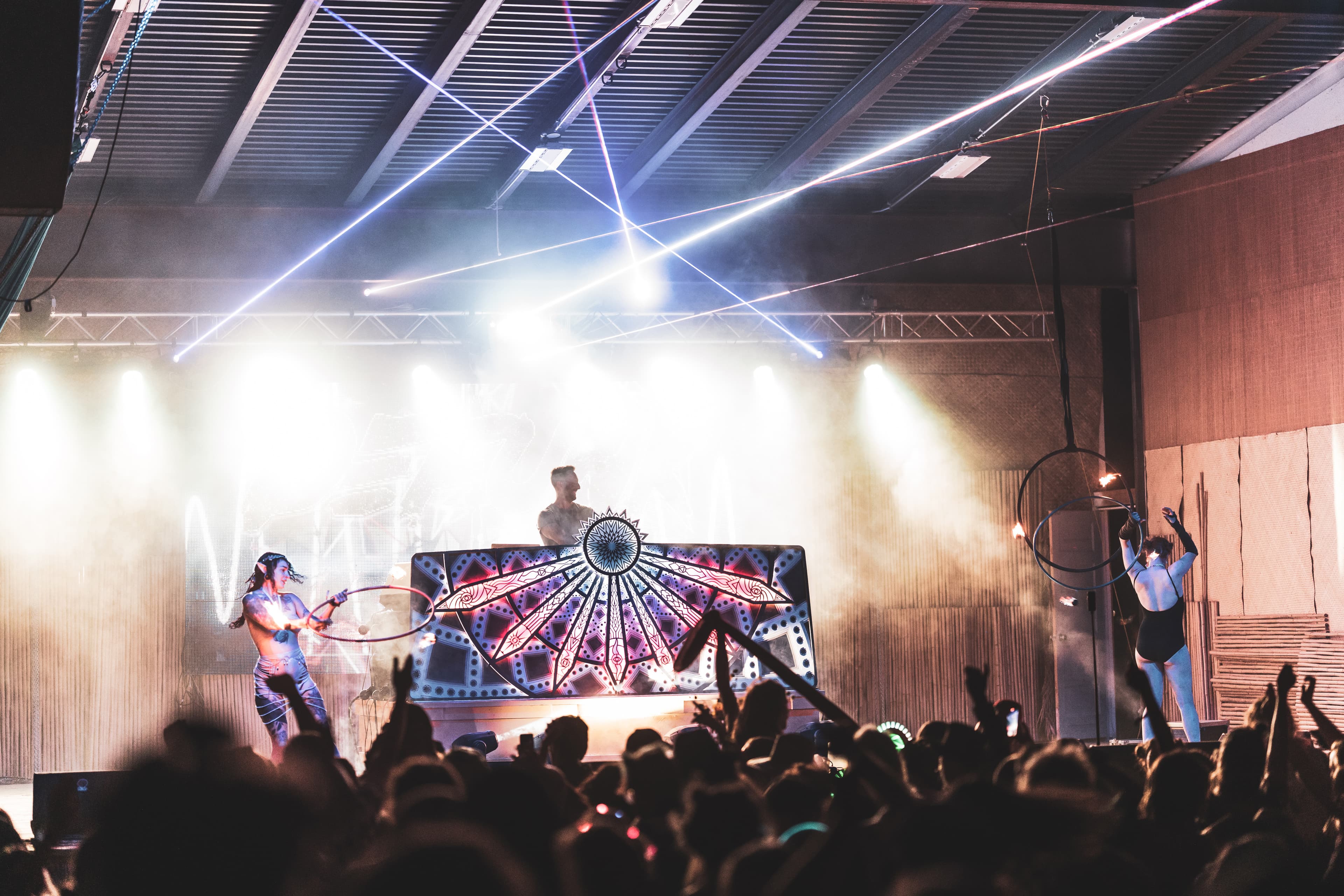 Sunshine facade — wide view