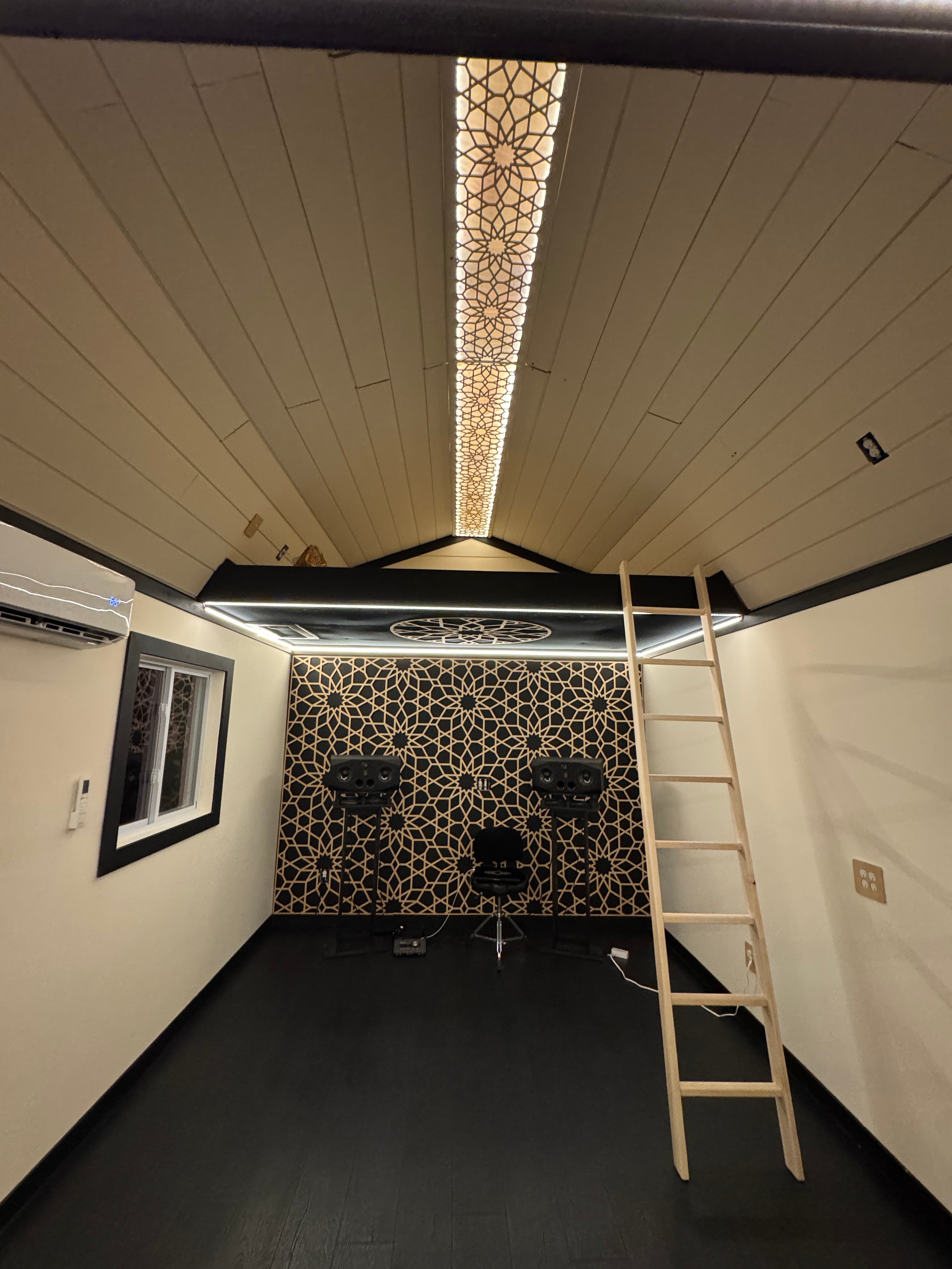 Studio ceiling installation