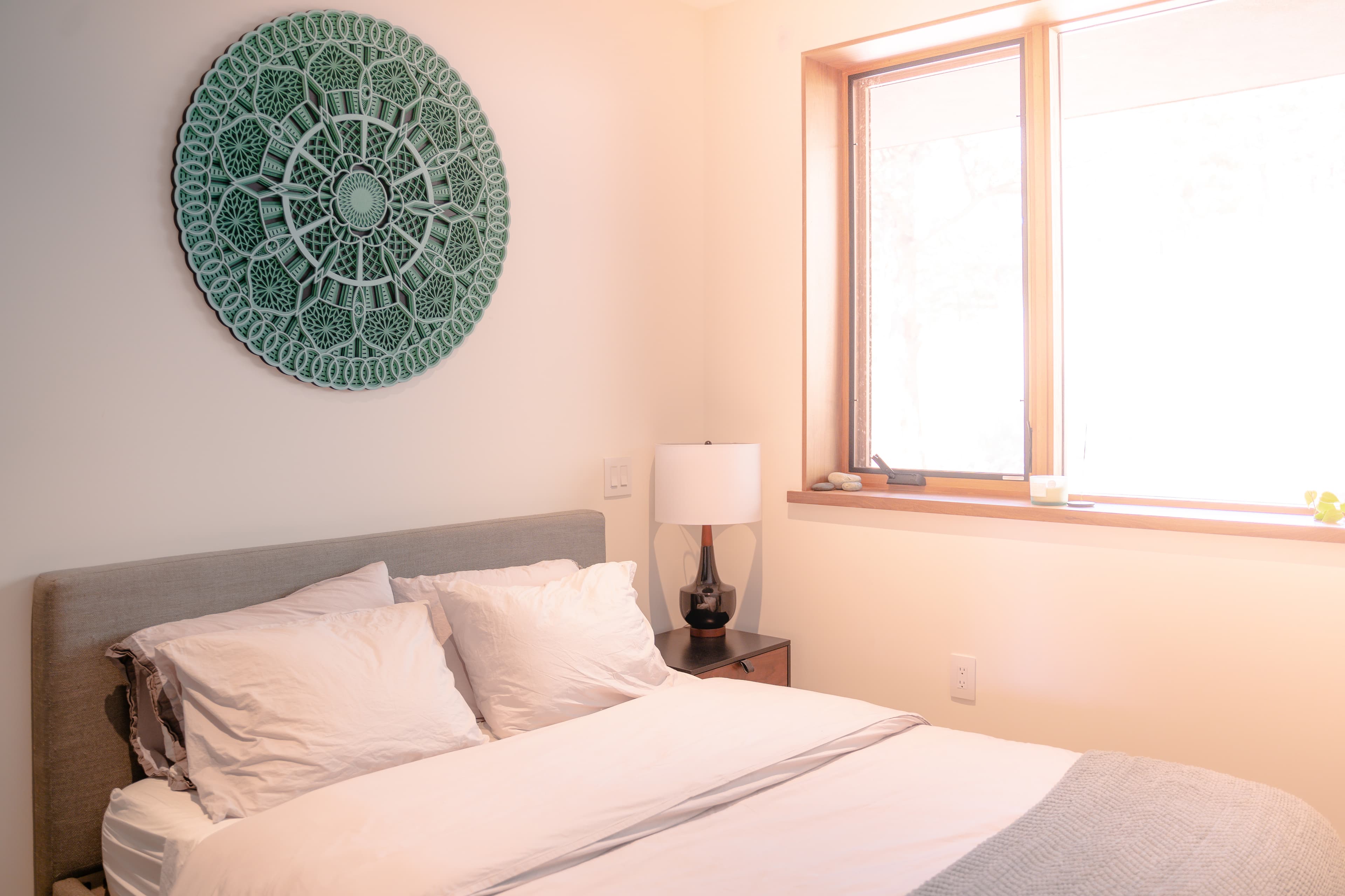 Iridescence — lasercut mandala